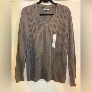 Croft & Barrow Brand New V Neck Sweater - Medium